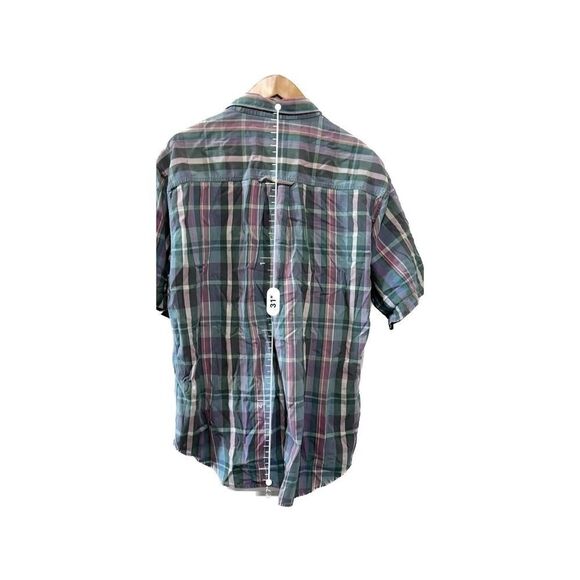 Dockers / Levis Mens Plaid Button Up Casual Shirt - Size‎ Large - Picture 5 of 6